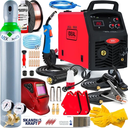 Spawarka Migomat Ideal TECNOMIG 250/2 v2 MIG MAG 230 / 400V - Zestaw #2