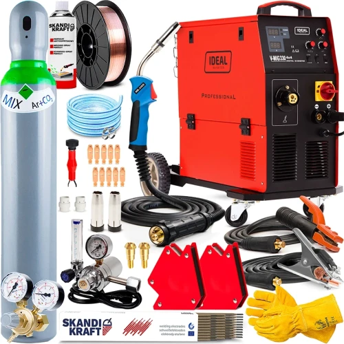Spawarka Migomat Ideal VMIG 330 4x4 Digital MMA MIG MAG - Zestaw #1