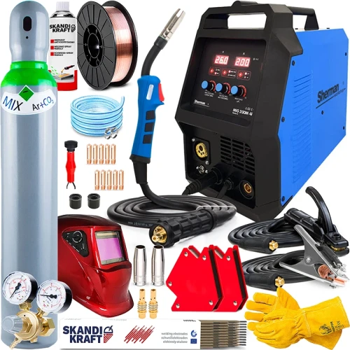 Spawarka Migomat Sherman MIG 200 M Lutospawanie 4R - Zestaw #2