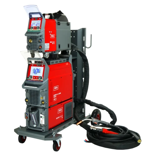 Ideal Expert MIG 550W PULSE Pro7 LCD 500A 400V 4R z Chłodnicą, Podwójny puls, Synergia