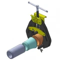 Zacisk do rur 50-152 mm STRONG HAND CPA60 | Ścisk spawalniczy