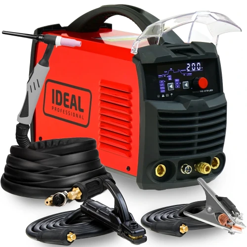 Spawarka Ideal TECNO TIG 212 DC Pulse LED Hot Start Arc Force