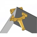 Zestaw podkładek magnetycznych V-PADs 4 szt. MVNP48 Strong Hand