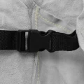 Fartuch spawalniczy szary skóra bydlęca L – Kevlar®