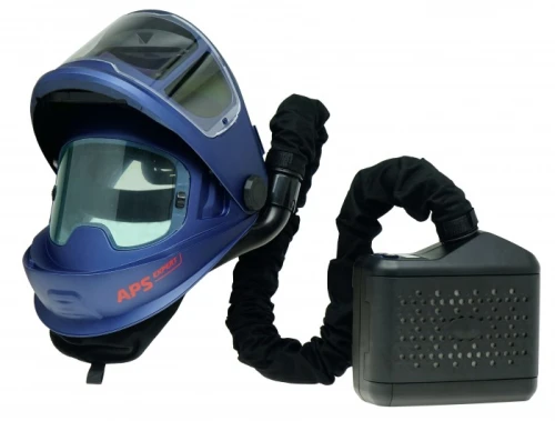 Przyłbica spawalnicza automatyczna z nawiewem APS Expert P31 AIR10V2 UP/DOWN