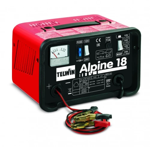 Prostownik Telwin Alpine 18 12/24V – Do akumulatorów kwasowych