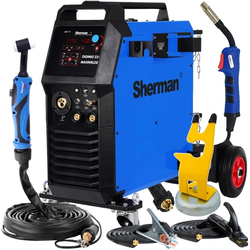 Spawarka 4w1 Sherman DIGIMIG 224 Maxiwelder TIG AC/DC MMA MIG/MAG 4w1