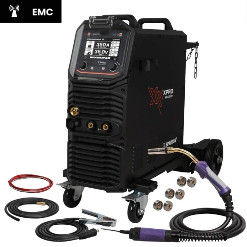 Spawarka SPARTUS XPro MIG 350 Dual Pulse - 350A, 400V, Synergia