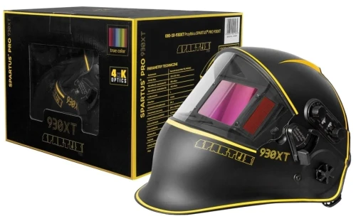 Automatyczna Przyłbica Spawalnicza SPARTUS Pro 930XT True Color – Klasa 1/1/1/1