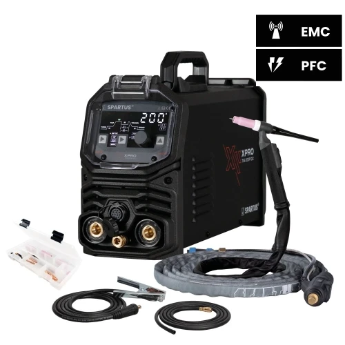 Spawarka SPARTUS XPro TIG 200P DC Pulse HF Lift 230V Puls