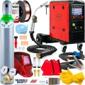Spawarka Migomat Ideal Tecno MIG 337 Pulse Synergic LCD + Wózek