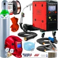 Spawarka Migomat Ideal Tecno MIG 337 Pulse Synergic LCD + Wózek