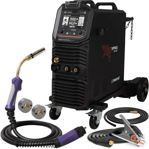 Spawarka Spartus XPro MIG 300 pakiet 400V 4R Puls TIG DC 300A Synergia