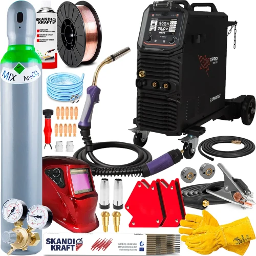 Spawarka Spartus XPro MIG 350 pakiet 400V 4R Puls TIG DC 350A Synergia - Zestaw #2