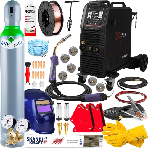 Spawarka Spartus XPro MIG 300 Dual Pulse - 300A, 400V 4R Synergia - Zestaw #3