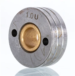 Rolka podajnika drutu 30 mm 1.0 - 1.2 U do Aluminium 30 x 10 x 12 mm migomat MIG MAG 1,0 - 1,2