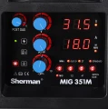 Spawarka Migomat Sherman MIG 351 M 4R - Panel Sterowania