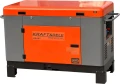 Agregat prądotwórczy jednofazowy DIESEL 12/13kW KD197 Kraft&Dele