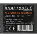 Piła taśmowa do metalu Kraft&Dele KD1734