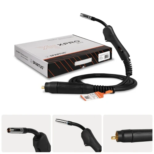 Uchwyt spawalniczy MIG SPARTUS XPro 150 / MB15 - 3m
