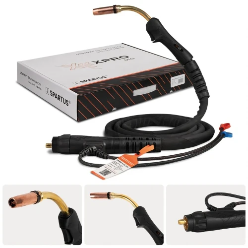Uchwyt spawalniczy MIG SPARTUS XPro 501 / MB501 - 3m (ciecz)