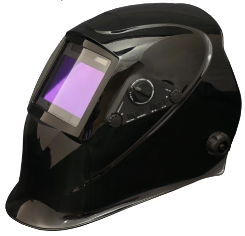 Przyłbica Automatyczna MAGNUM TURBO True Color Czarny Lśniący klasa 1112
