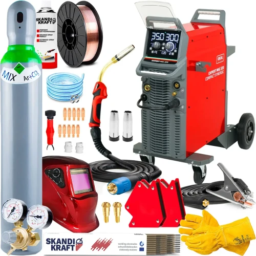 Ideal EXPERT MIG 320 Compact Synergic MIG/MAG, TIG, MMA 300A, 400V - Zestaw #2