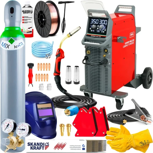 Ideal EXPERT MIG 320 Compact Synergic MIG/MAG, TIG, MMA 300A, 400V - Zestaw #3