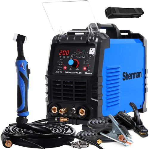 Sherman DIGITIG 226 P AC/DC 200A Spawarka TIG