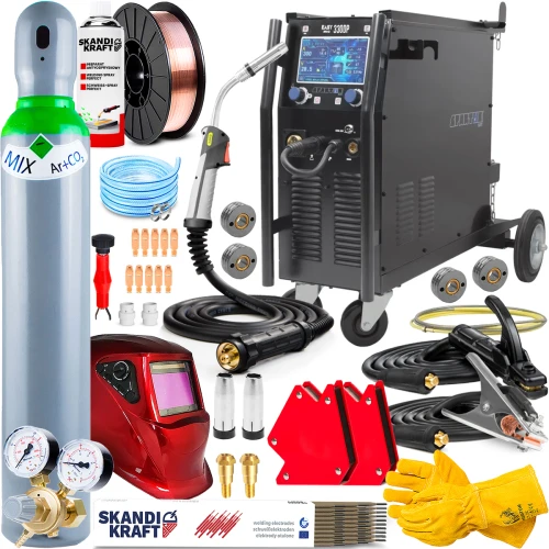 Spawarka Migomat SPARTUS EasyMIG 330 DUAL PULSE pakiet - Zestaw #2