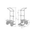 Wózek do urządzeń spawalniczych SPARTUS® TR-91 (ProTIG 2000 / 3000)