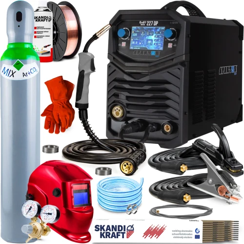Spawarka Migomat Spartus Easy MIG 227 Dual Pulse Synergia 4x4 4R - Zestaw #2 AK