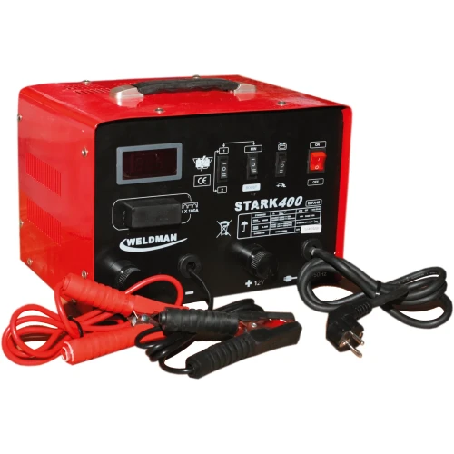 PROSTOWNIK Z ROZRUCHEM WELDMAN STARK 400 12V 24V 300A