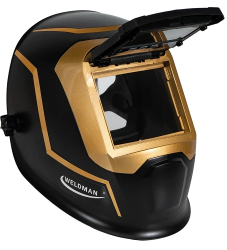 Przyłbica automatyczna Weldman True Color Gold Lift
