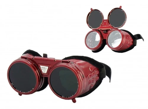 Okulary spawalnicze fi 50mm metalowa obudowa