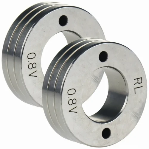 Rolka podajnika drutu 37 mm 1.0 - 1.2 V do Stali 37 x 19 x 12 mm migomat MIG MAG (2 sztuki) 1,0 - 1,2 - 2 szt.