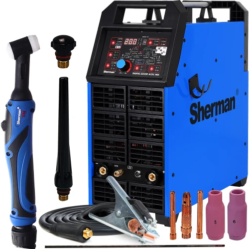Sherman DIGITIG 325 GD AC/DC MIX TIG MCU Chłodnica VRD HF Cykl 60% - Spawarka Do Aluminium