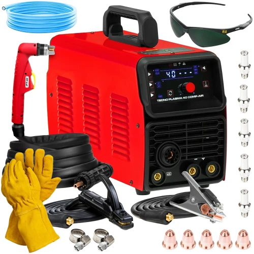Przecinarka Plazmowa Ideal Tecno Plasma 40 Comp-AIR z Kompresorem - Zestaw #1