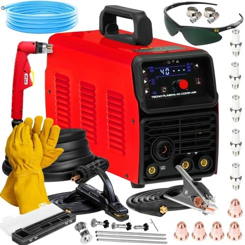 Przecinarka Plazmowa Ideal Tecno Plasma 40 Comp-AIR z Kompresorem - Zestaw #2