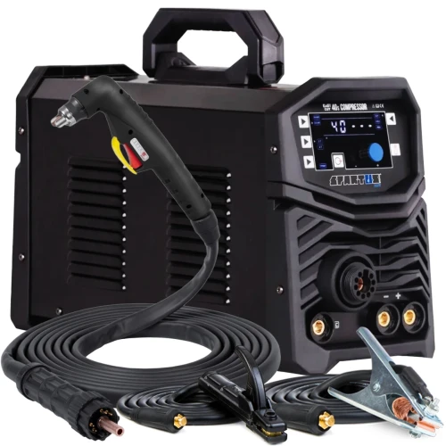 Przecinarka Plazmowa Spartus Easy CUT 40s Compressor 20 mm + MMA - Zestaw Producenta