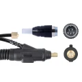 Uchwyt spawalniczy TIG 9 SPARTUS ProFLEX 4m Mini 1B pakiet U 1EWM