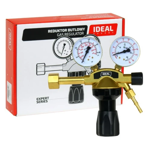 Reduktor spawalniczy CO2/Ar z 2 manometrami IDEAL EXPERT
