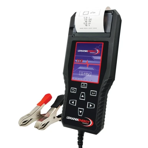 Lemania Energy T13 12/24V z drukarką i ekranem dotykowym Tester akumulatorów i instalacji