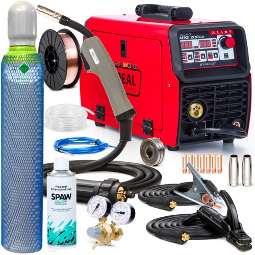 Spawarka Migomat Ideal Tecnomig 200 GD Synergia Zestaw #1