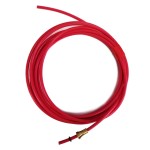 Wkład Teflonowy Czerwony na drut ⌀ 1,0-1,2 mm długość 5m