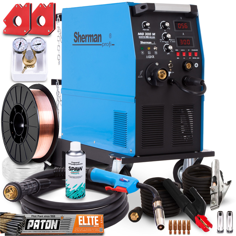 Spawarka Migomat Sherman MIG 300 M 4R