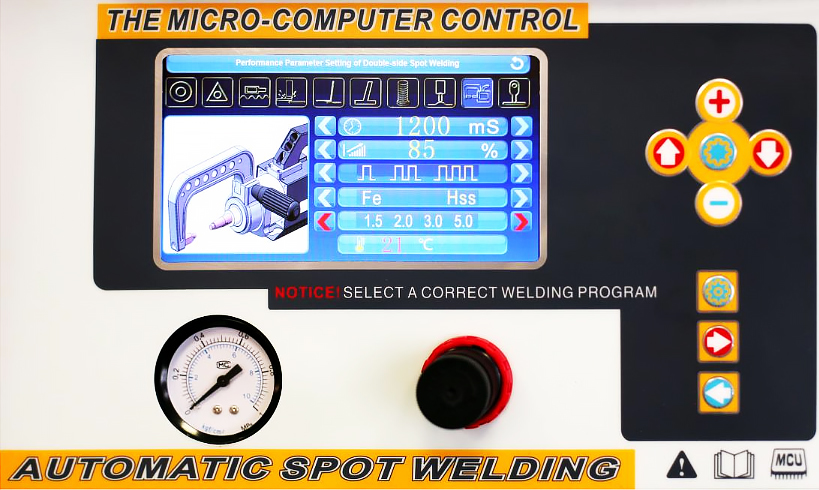 Weldman 9900 panel sterowania zgrzewarki dwustronnej 