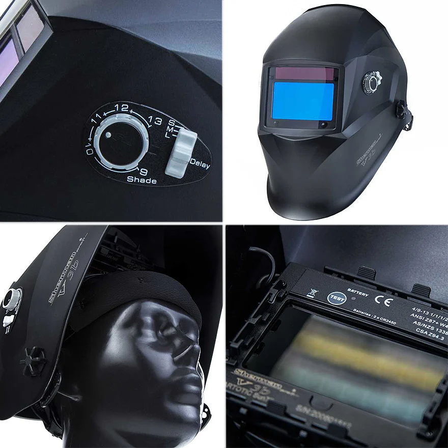 Przyłbica Automatyczna Sherman V3B - Maska