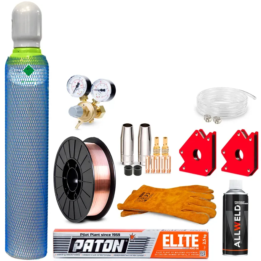 ZESTAW AKCESORIÓW SPAWALNICZYCH DO UCHWYTU MIG/MAG #1