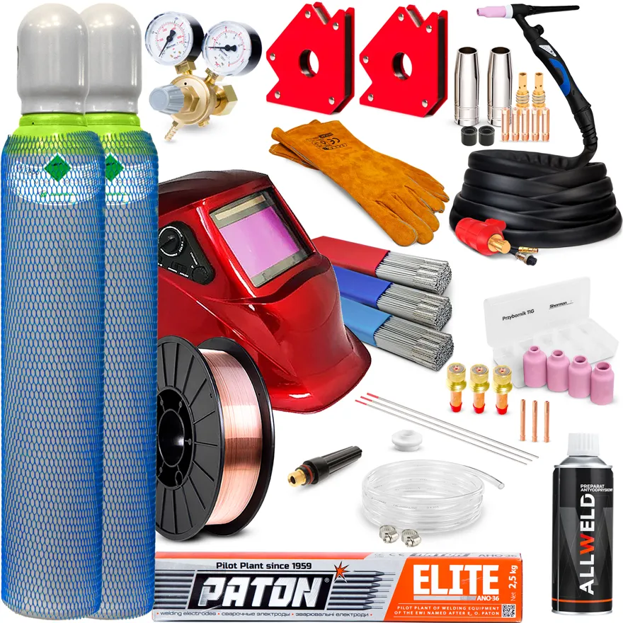 ZESTAW AKCESORIÓW SPAWALNICZYCH DO UCHWYTU MIG/MAG - ZESTAW #4